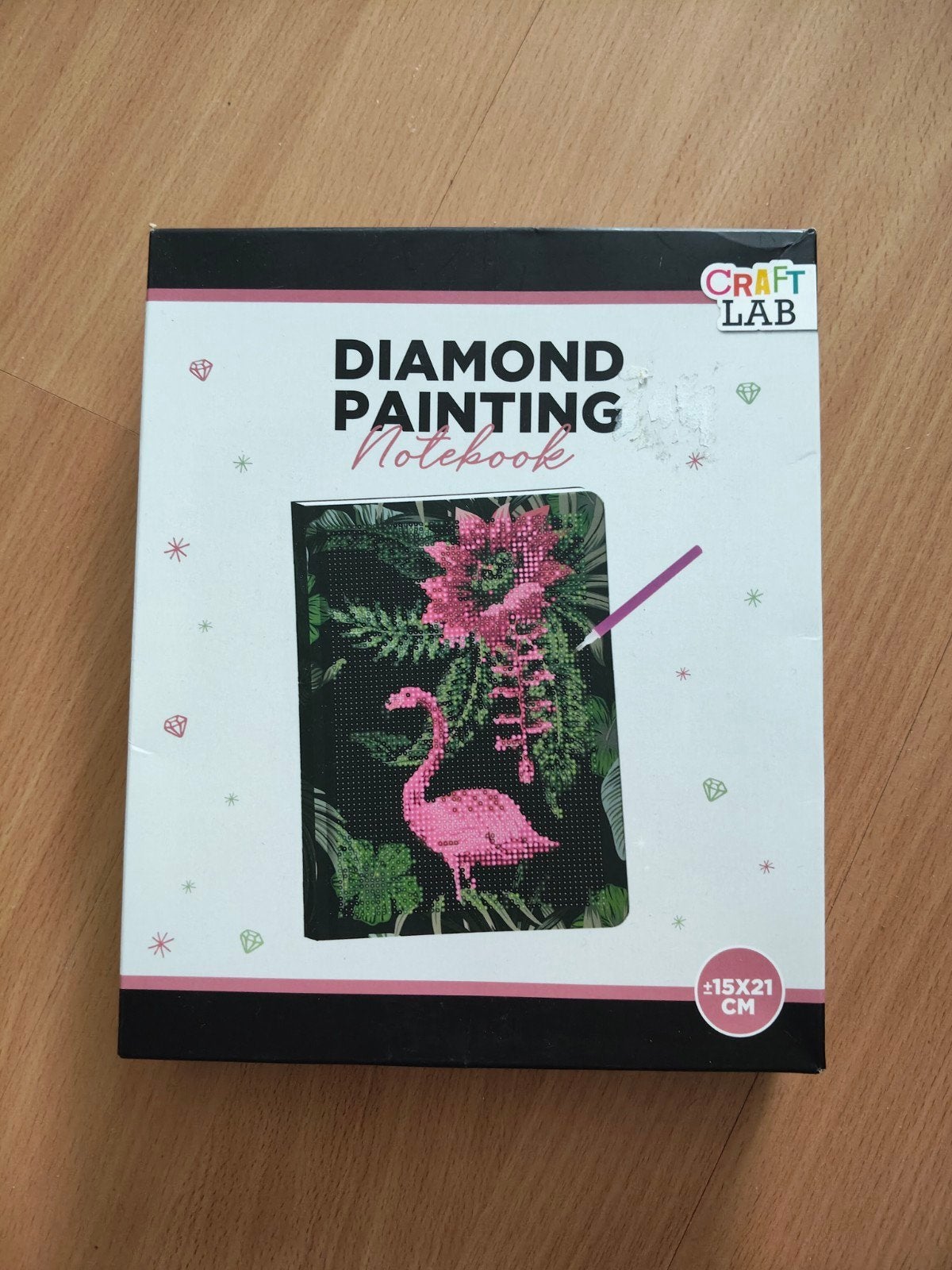 Diamond painting flamingo, Hobby en Vrije tijd, Knutselen, Ophalen of Verzenden, Nieuw, Dieren, Knutselset