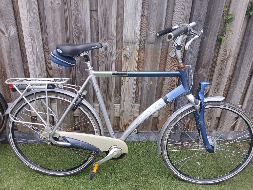 Herenfiets, Fietsen en Brommers, Ophalen, Gebruikt, Overige merken, Versnellingen