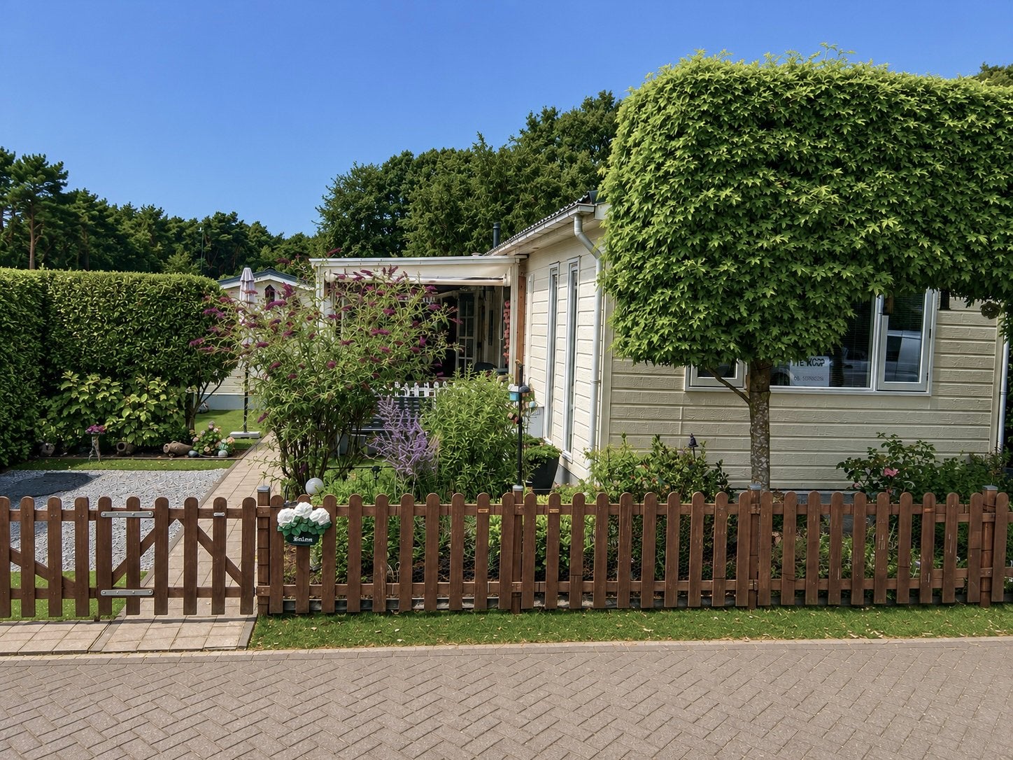 𝗧𝗘 𝗞𝗢𝗢𝗣 - Luxe chalet op camping De Heldense Bossen, 2 slaapkamers, Limburg, 60 m², Verkoop zonder makelaar