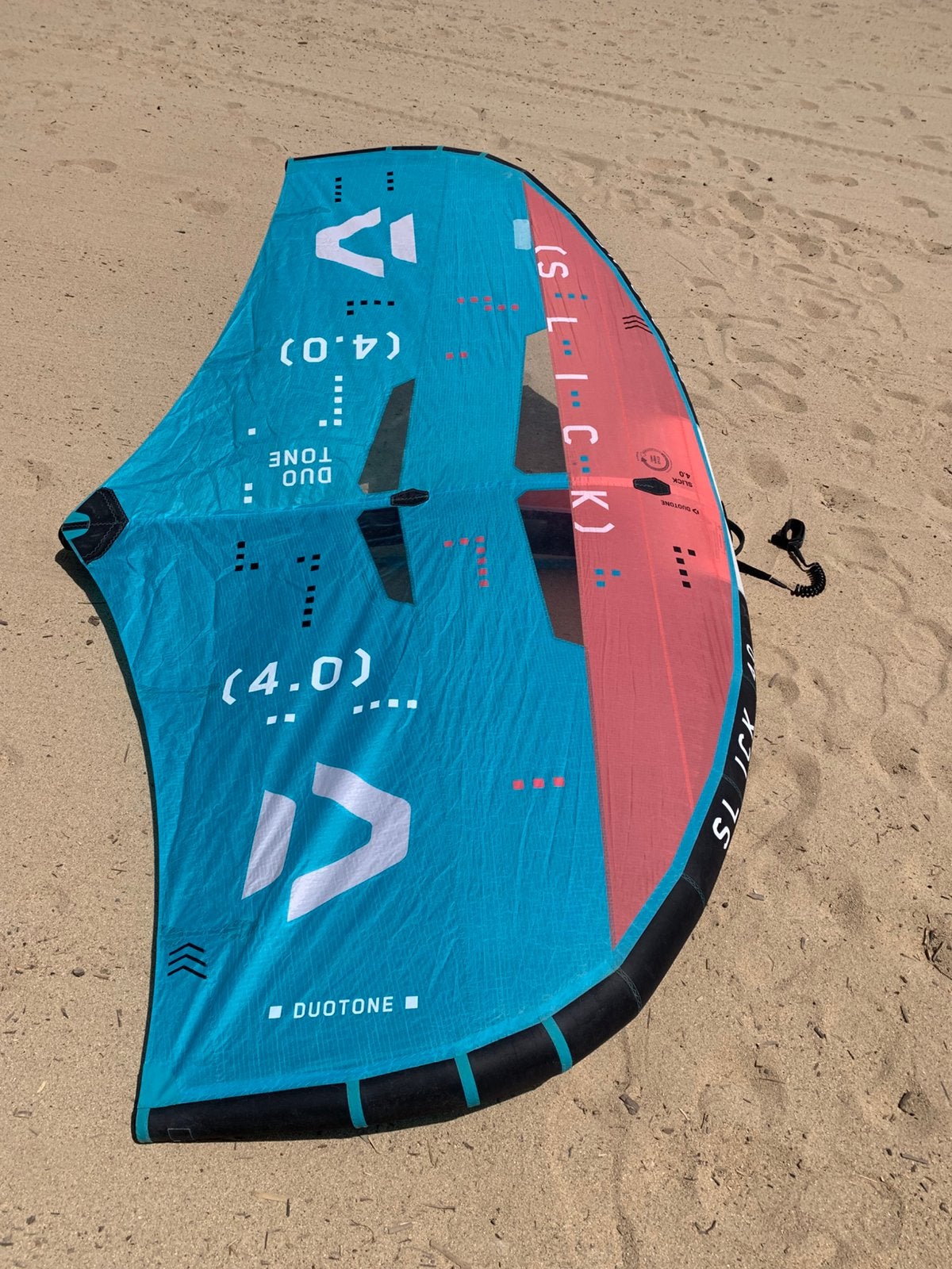 Duotone Slick 4.0 wing uit 2024. €449., Watersport en Boten, Wingsurfen, Ophalen of Verzenden, Gebruikt, Wingsurf-wing