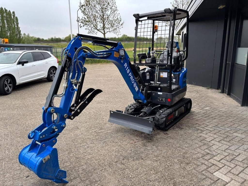 Rippa (kubota) R18 minigraver 1,8 ton, Ophalen of Verzenden, Graafmachine