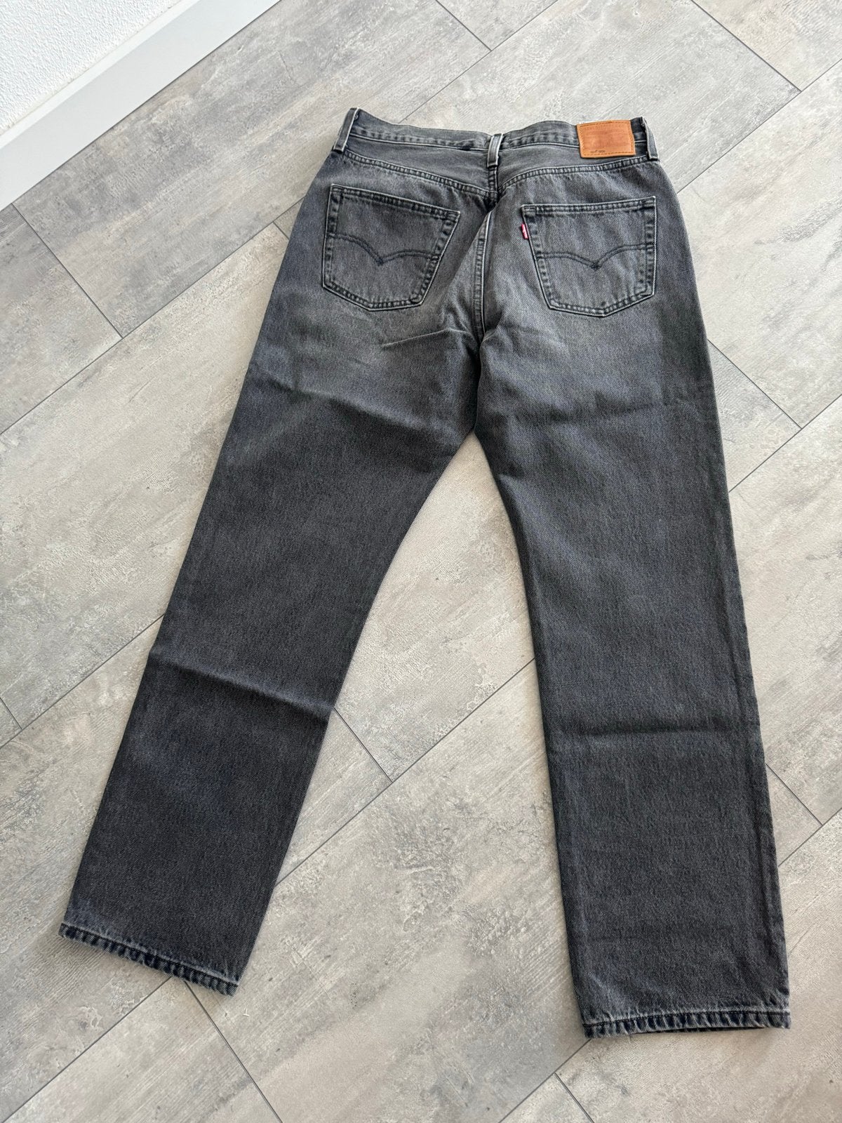 Levi's 501 Jeans W31 L32 - Grijs/Zwart, Ophalen, Gedragen, Grijs, W32 (confectie 46) of kleiner
