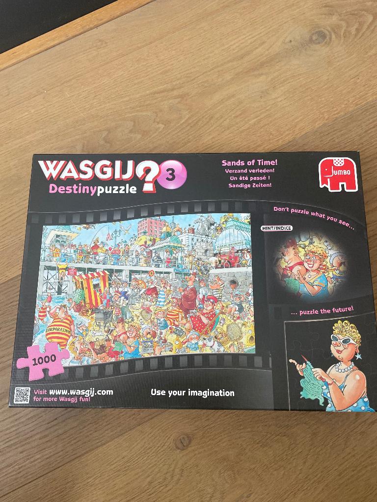 WasGij puzzle, Destiny, nummer 3, Verzand verleden., Ophalen, 500 t/m 1500 stukjes, Zo goed als nieuw, Legpuzzel