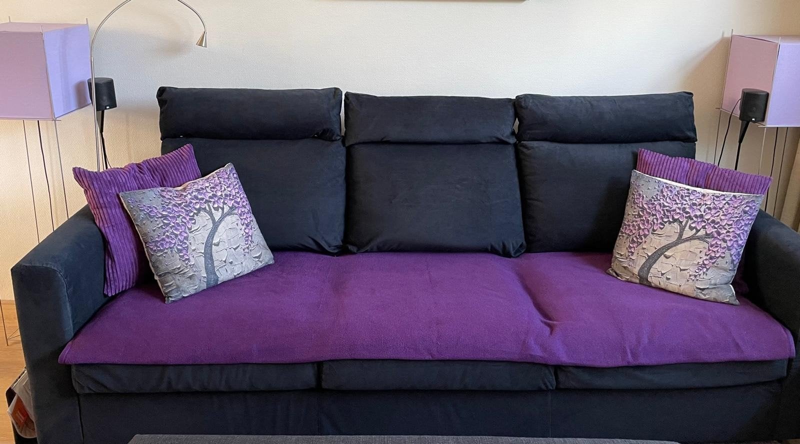 Ikea Vimle 3 zitbank met hoofdsteunen, Huis en Inrichting, Ophalen, Gebruikt, Driepersoons, 75 tot 100 cm