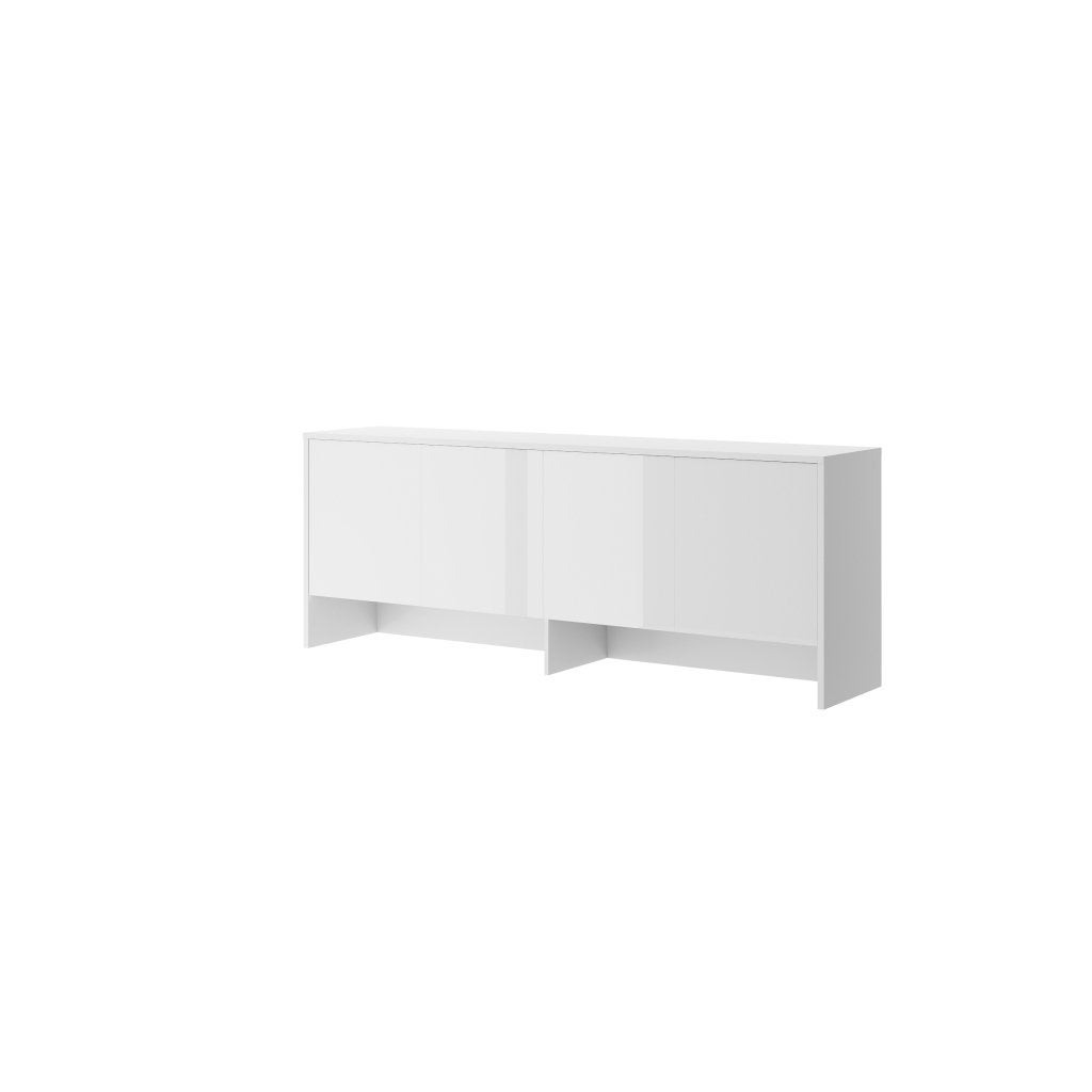 Concept opzetkast (80 cm hoog) - Wit hoogglans, Niet ingevuld, Niet ingevuld, Niet ingevuld