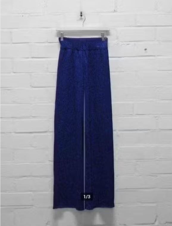 Valentine Witmeur LAB - Mooie wide leg broek maat M - Nieuw, Kleding | Dames, Maat 38/40 (M), Blauw, Nieuw, Ophalen of Verzenden