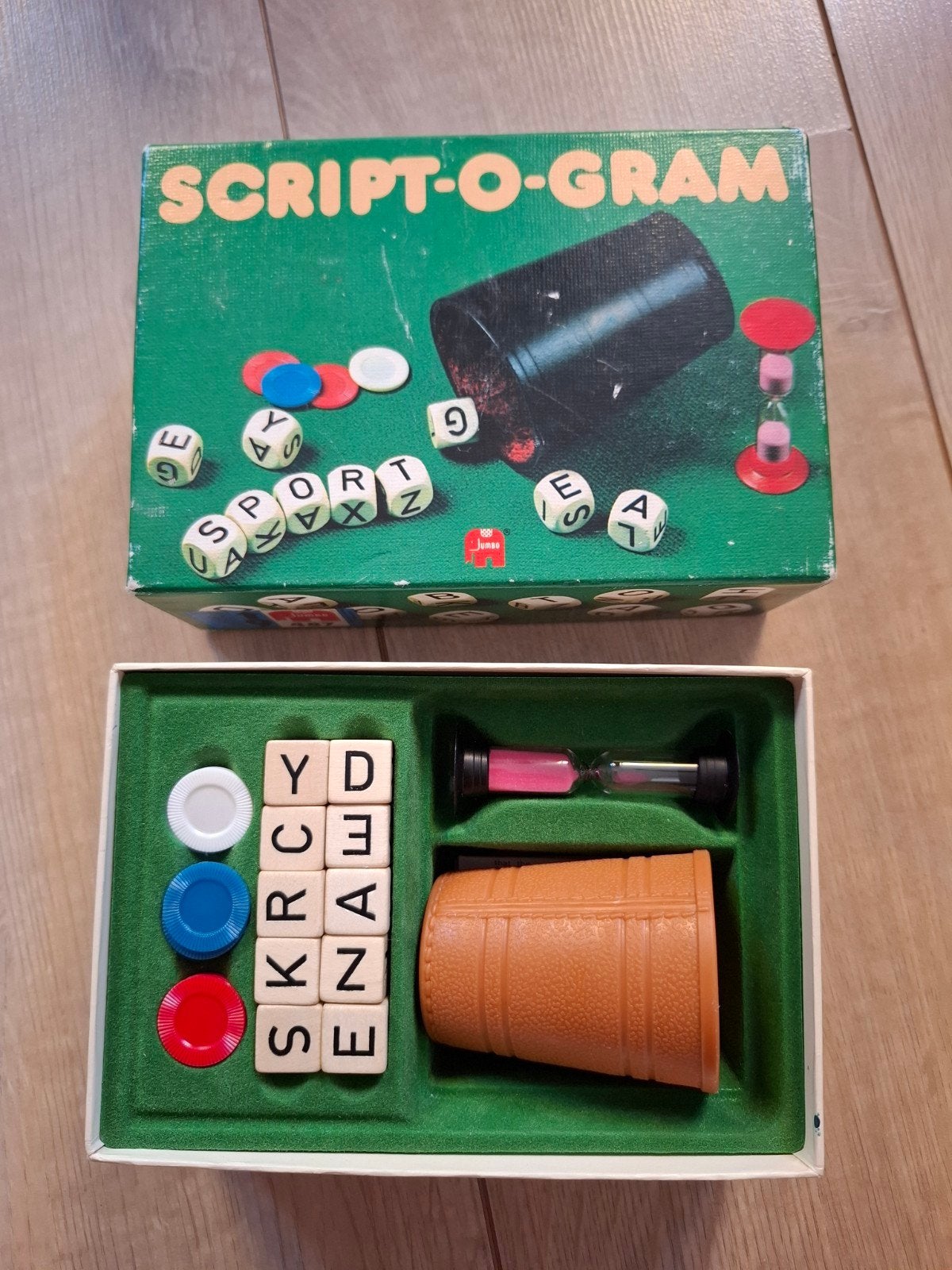 Scripto-o-gram spel, Ophalen of Verzenden, Gebruikt