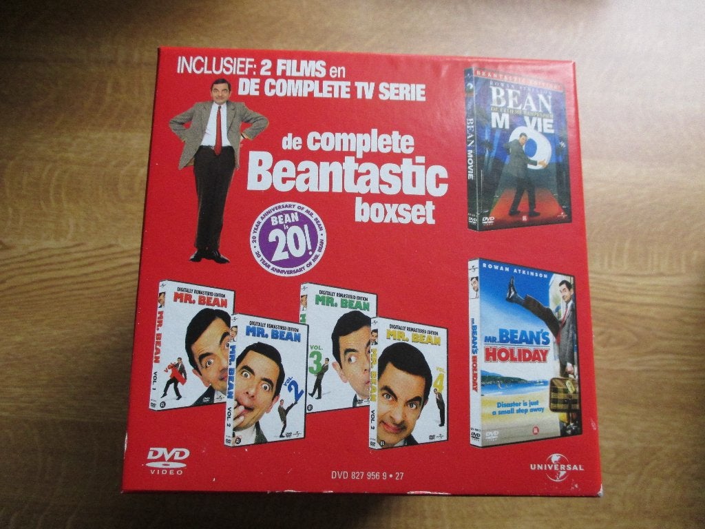 rowan atkinson -de complete beantastic boxset-, Alle leeftijden, Verzenden, Zo goed als nieuw