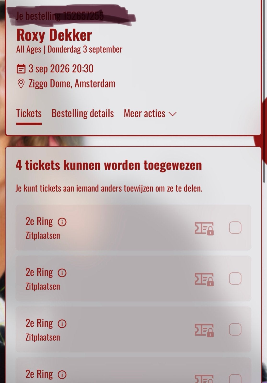 Kaarten roxy dekker 3 september 4 stuk naast elkaar