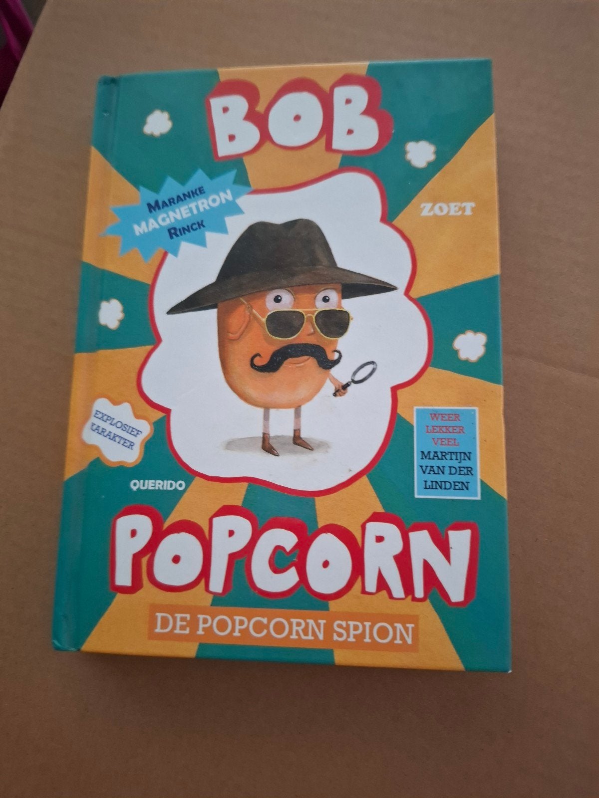 Bob Popcorn: De Popcorn Spion - Maranke Rinck, Ophalen of Verzenden, Zo goed als nieuw, Maranke Rinck, Fictie algemeen