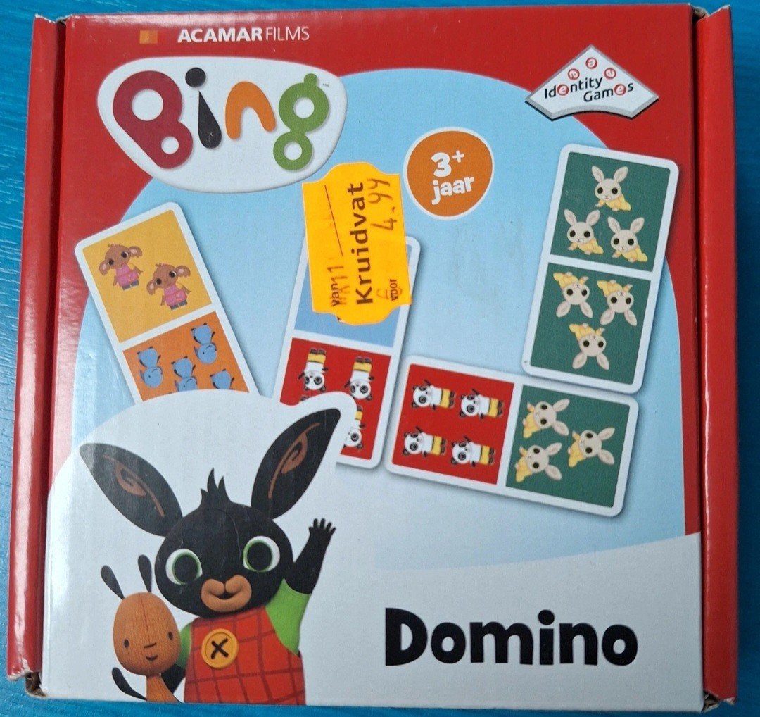 Spelletjes Domino Bing en Pictionary Air, Ophalen of Verzenden, Nieuw