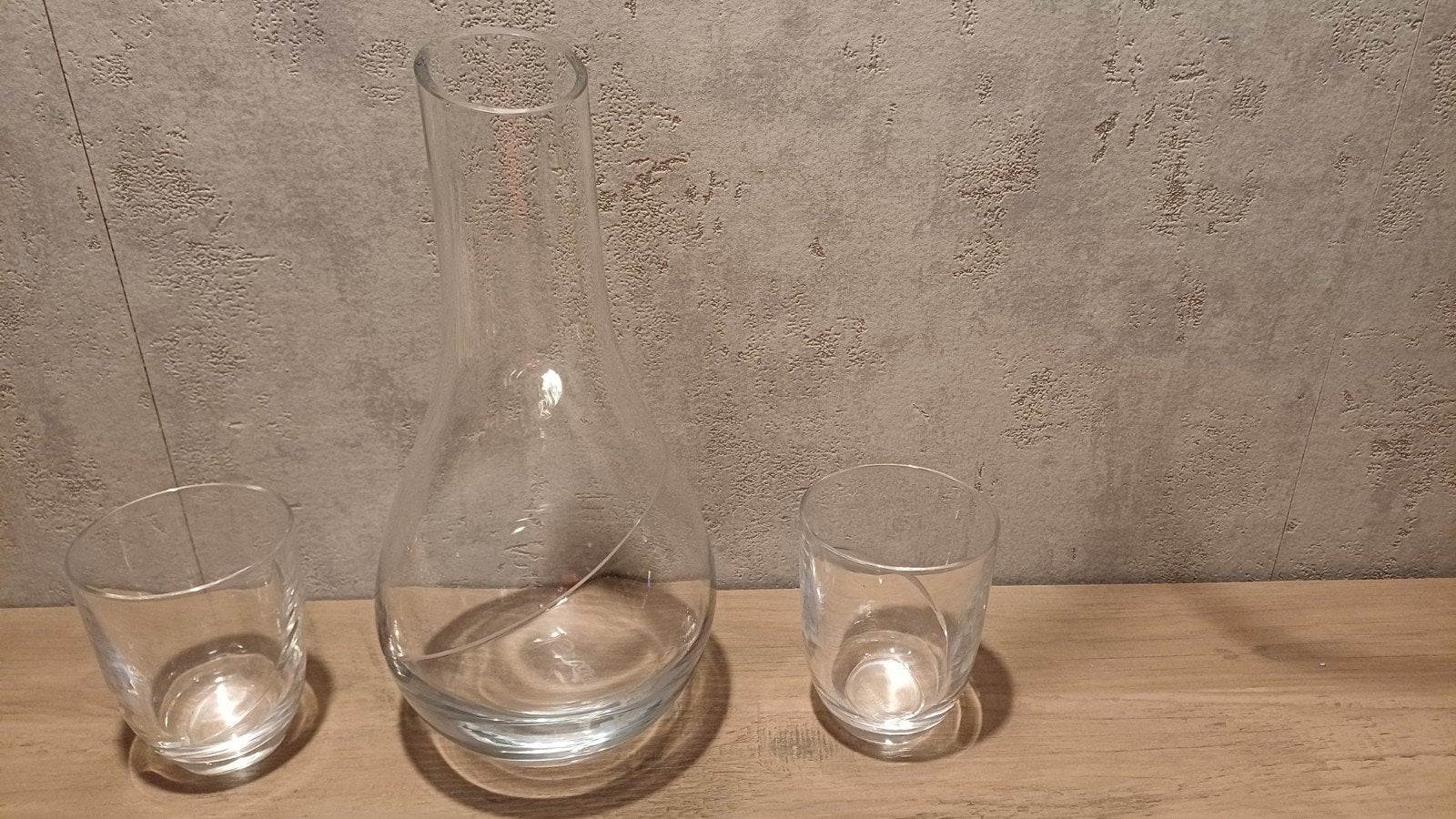 Villeroy & Boch  karaf met 2 glazen, Ophalen, Kan, Villeroy & Boch, Overige stijlen