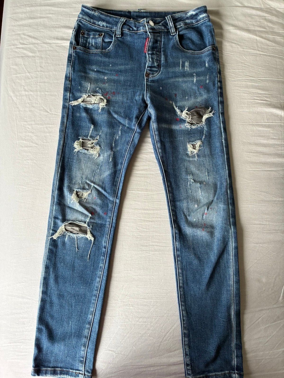 Spijkerbroek, Kinderen en Baby's, Ophalen of Verzenden, Zo goed als nieuw, Jongen, Broek