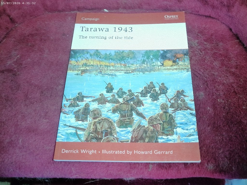 Boek Osprey Campaign - Tarawa 1943, Ophalen of Verzenden, Tweede Wereldoorlog, Zo goed als nieuw, Algemeen