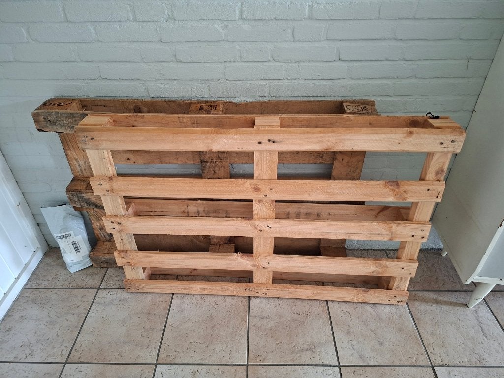 pallet, Ophalen, Gebruikt, Minder dan 25 mm, Minder dan 200 cm