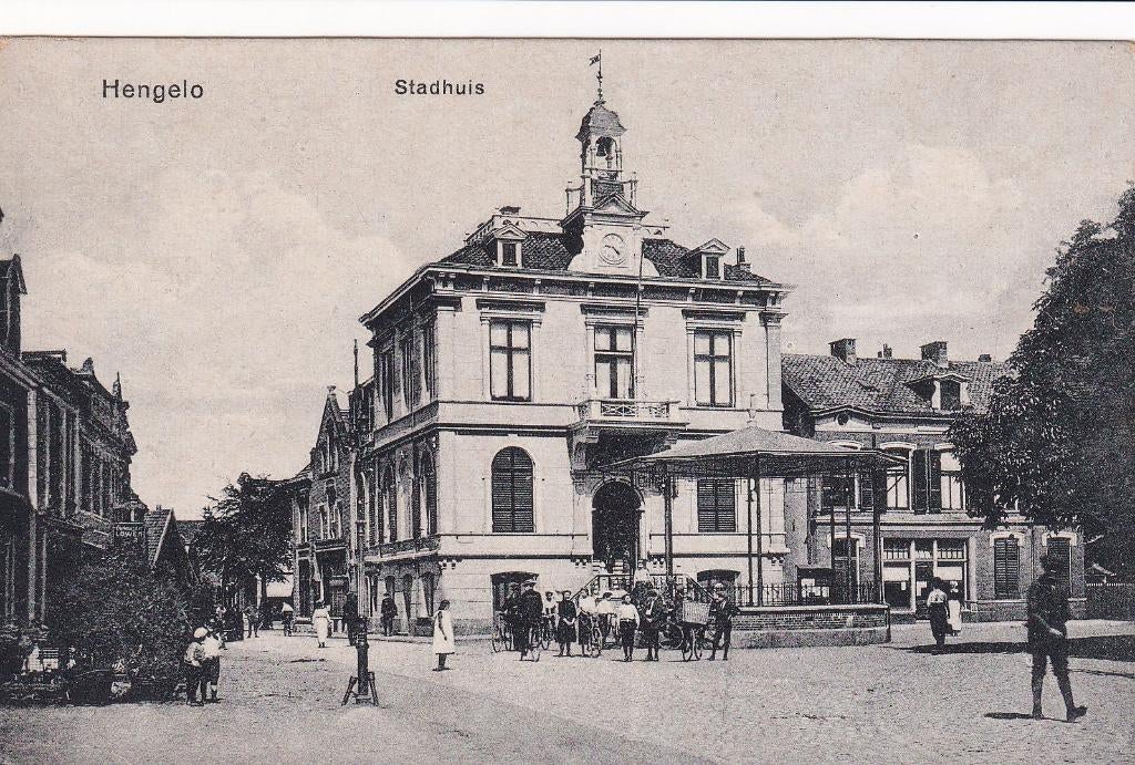 Hengelo, Volk., Verzenden, Voor 1920, Ongelopen, Overijssel