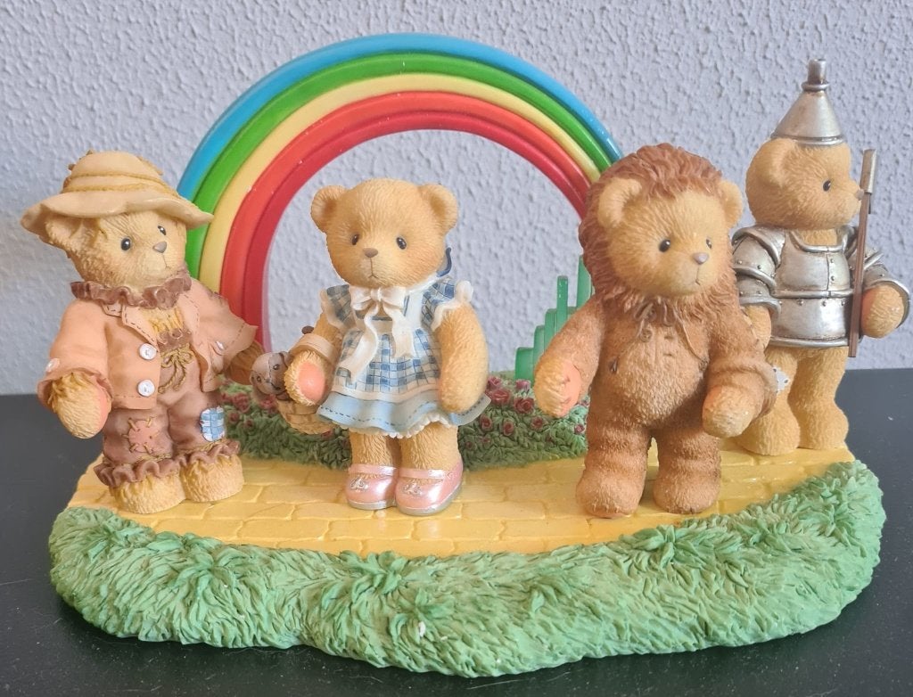 cherished teddies - wizard of oz, Ophalen of Verzenden, Zo goed als nieuw, Beeldje, Cherished Teddies