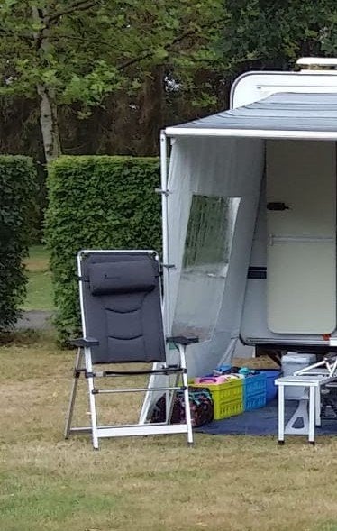 Fiamma Zijwand, Caravans en Kamperen, Ophalen, Gebruikt