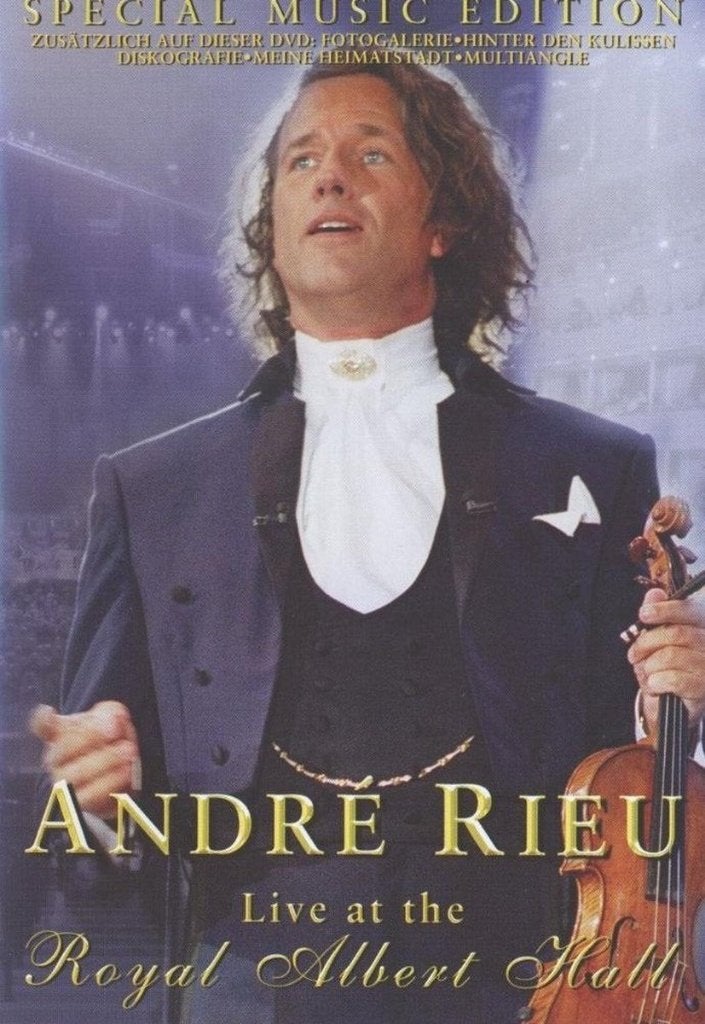 MUZIEKFILM DVD; ANDRÉ RIEU “Live at the Royal Albert Hall”., Engels, Alle leeftijden, Ophalen of Verzenden, Nederlands