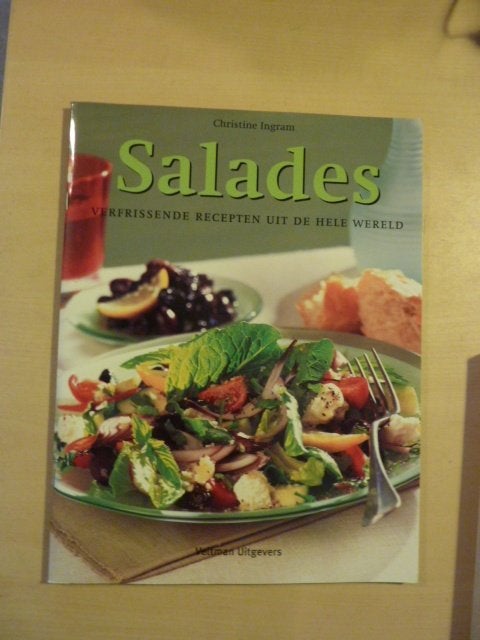 Christine Ingram - Salades uit de hele wereld, Boeken, Ophalen of Verzenden, Zo goed als nieuw
