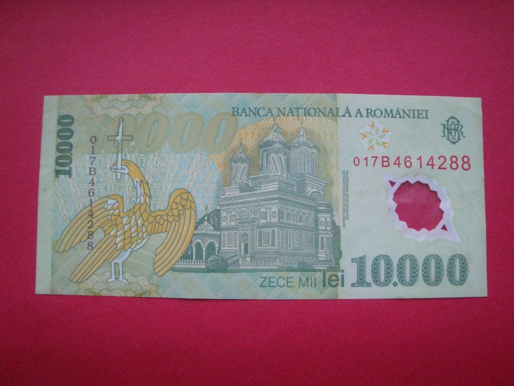 Bankbiljet Roemenië 10.000 Lei 2000., Verzenden, Overige landen, Los biljet