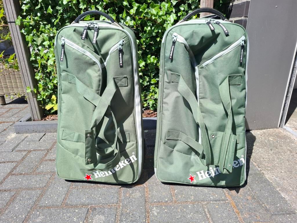 Heineken reistassen set - 2 stuks, Ophalen of Verzenden