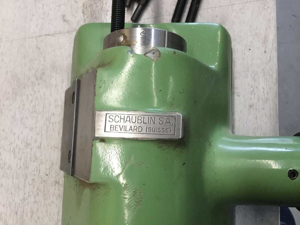 Schaublin 102 Turret (revolving tailstock), Doe-het-zelf en Verbouw, Ophalen, Gebruikt, Onderdeel