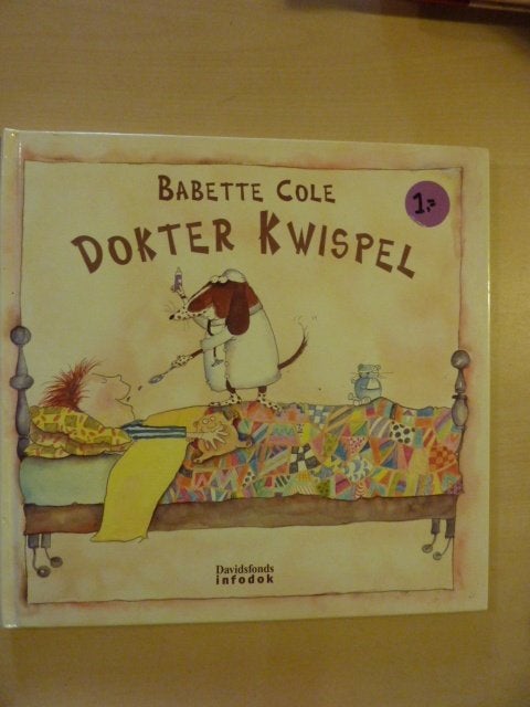 Babette Cole - Dokter kwispel, Verzenden, Zo goed als nieuw, Fictie algemeen