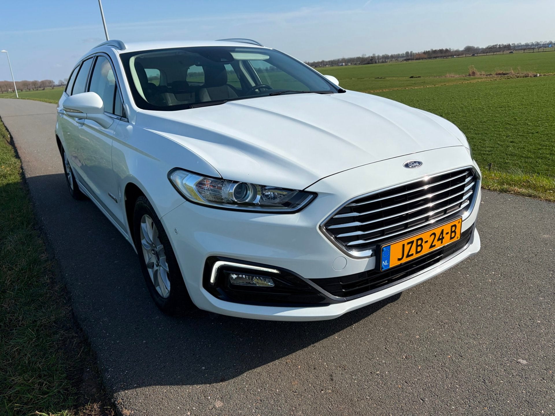 Ford Mondeo Wagon 2.0 IVCT HEV Incl BTW, Auto's, Ford, Stof, Zwart, 190 pk, Mondeo