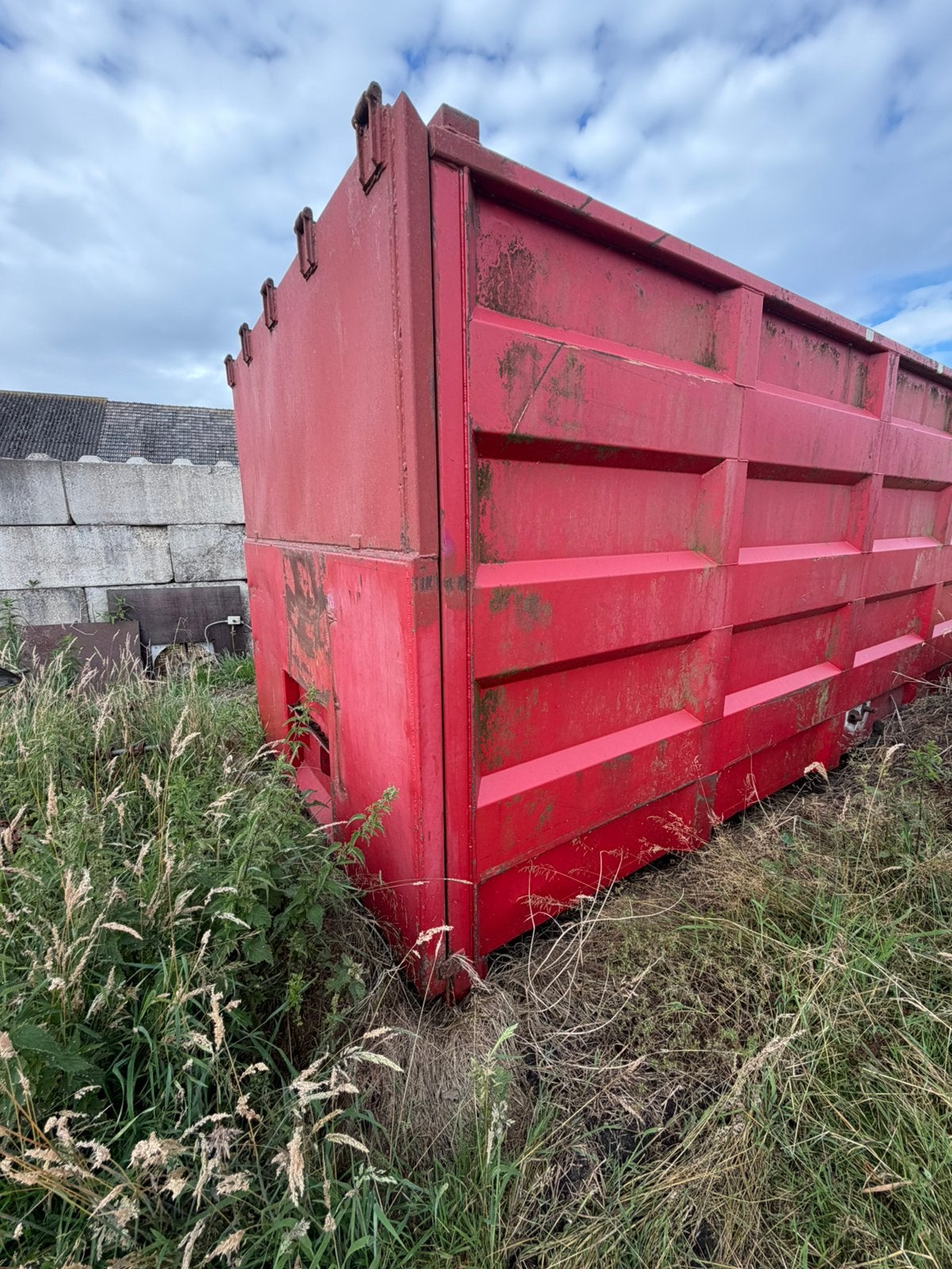 40 kuub container (haakarm), Ophalen