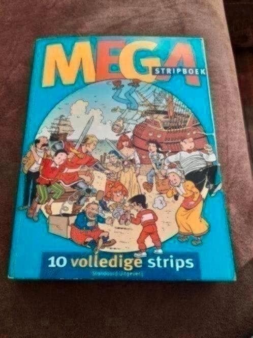 Mega stripboek met 10 volledige strips, Eén stripboek, Ophalen of Verzenden, Gelezen