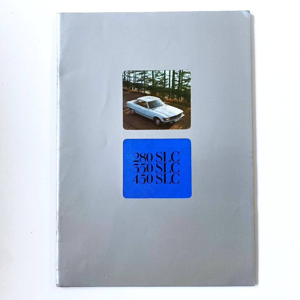 Mercedes-Benz SLC brochure 1976, Verzenden, Gelezen, Mercedes