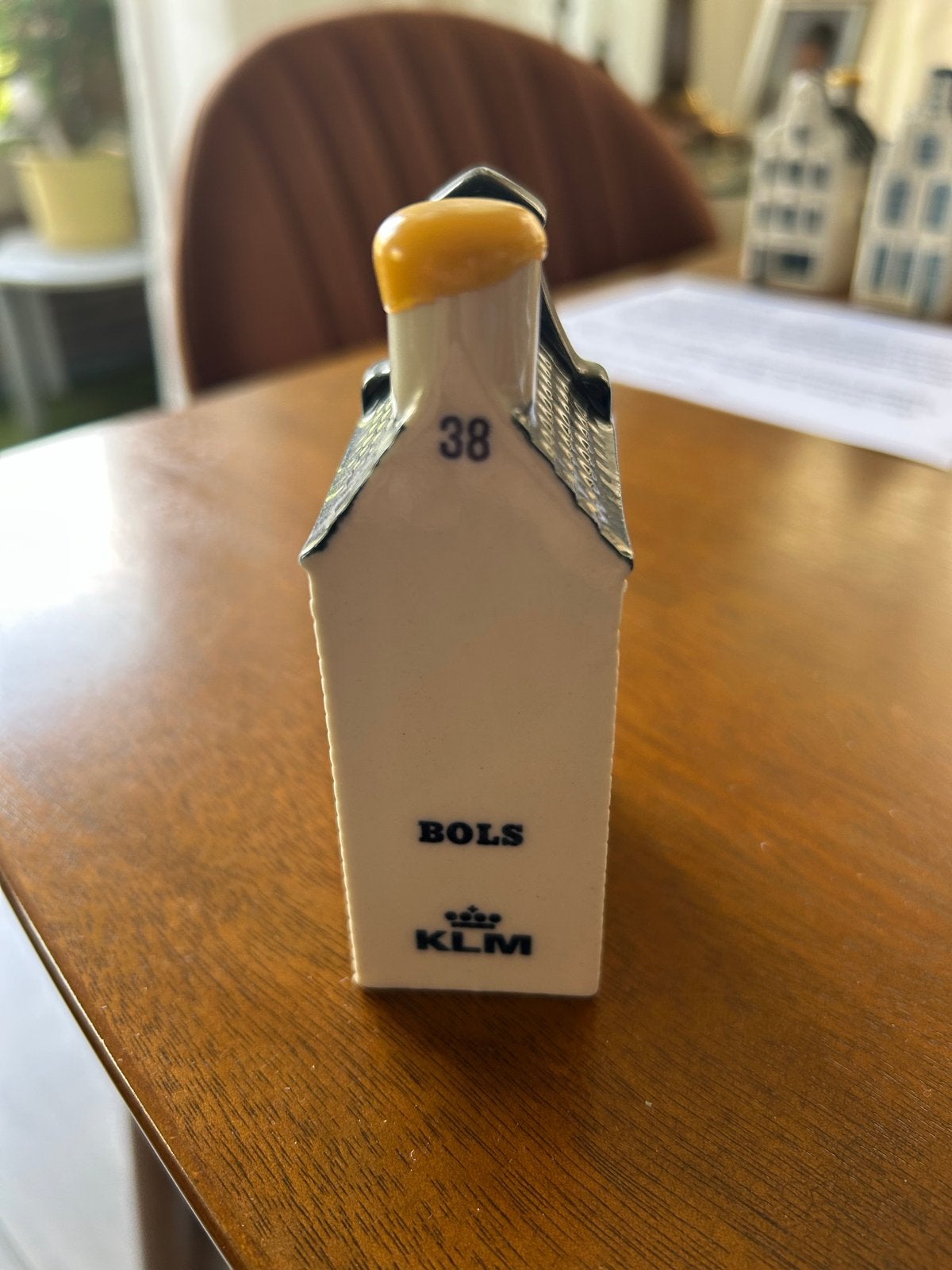 KLM BOLS Delfts Blauw Huisje #38, Ophalen of Verzenden, Zo goed als nieuw