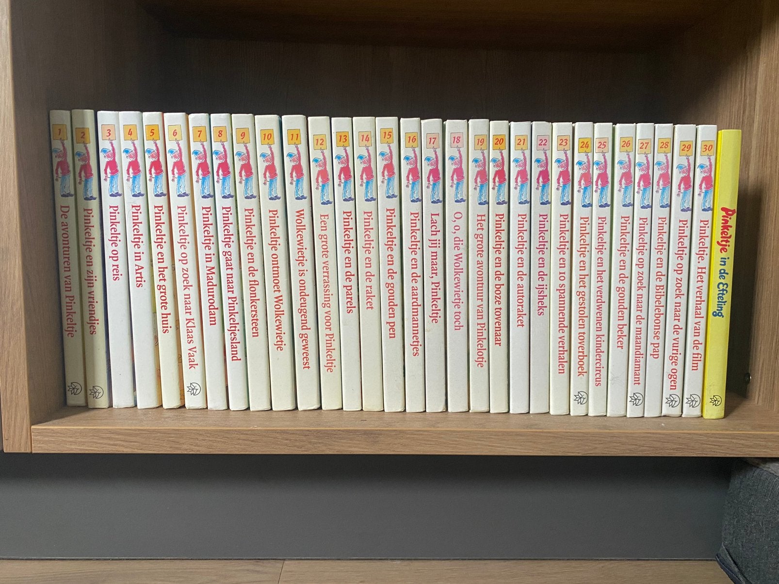 Pinkeltje Boeken Collectie - 30 delen + in de efteling, Ophalen of Verzenden, Gelezen, Sprookjes