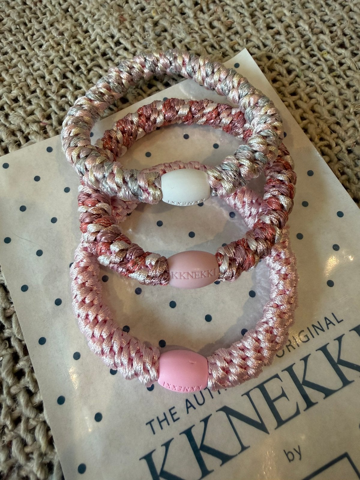 Kknekki haarelastiek div kleuren, -, Haarspeld, -, Nieuw