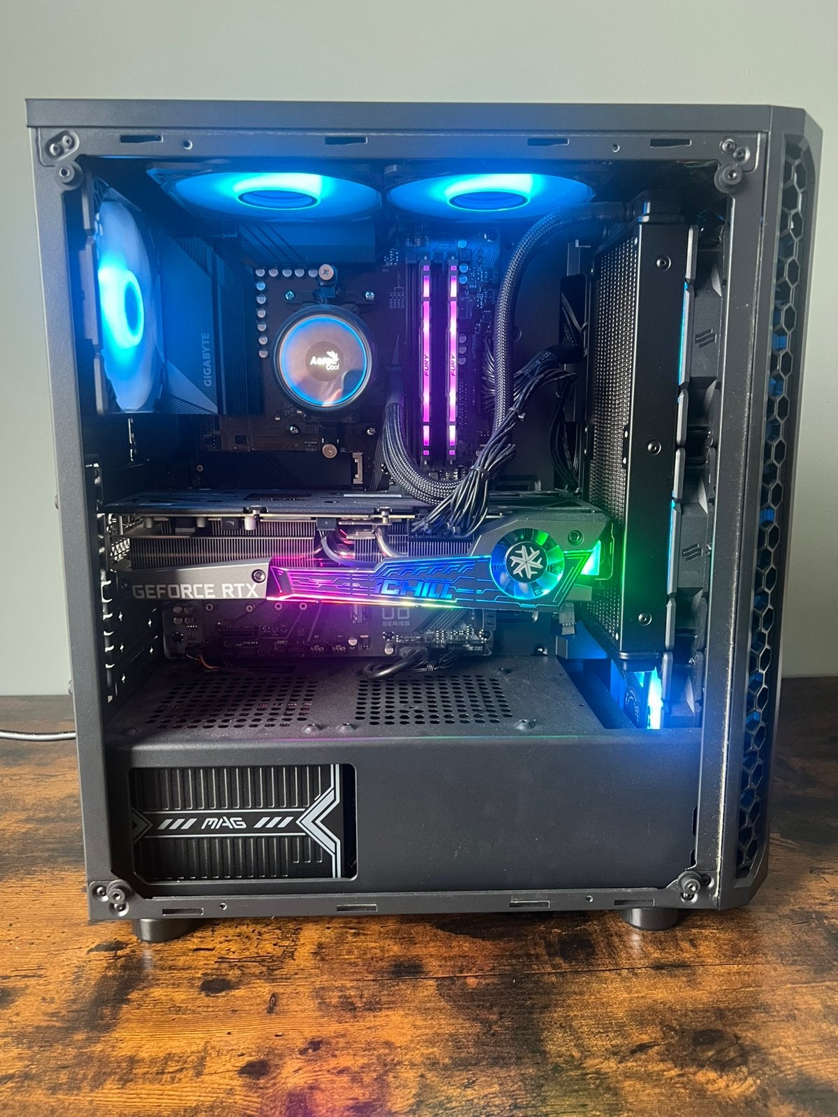 Redux Gaming PC |Ryzen 9 5900X |RTX 3070 Ti |32GB RGB | 1TB, Computers en Software, Desktop Pc's, Ophalen, Zo goed als nieuw, Gaming