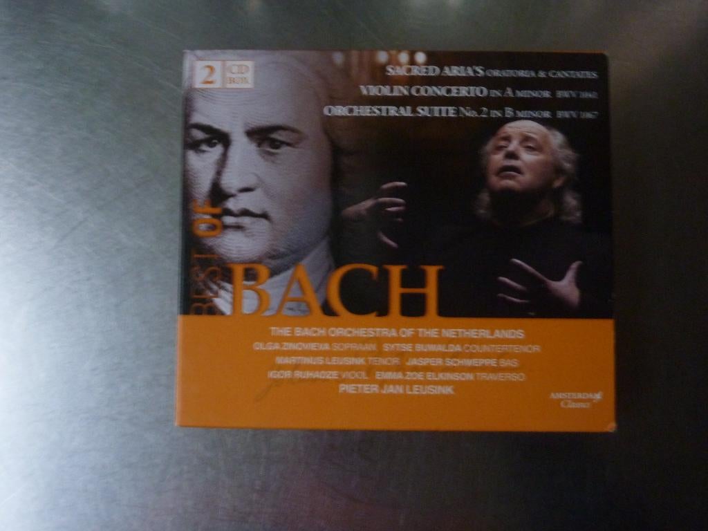 The Bach Orchestra of the Netherlands o.l.v. P.J. Leusink, Ophalen of Verzenden, Classicisme, Zo goed als nieuw, Overige typen