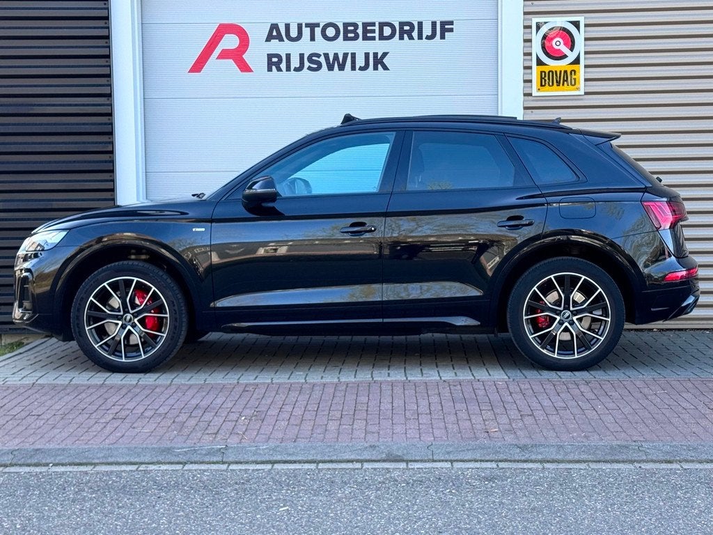 Audi Q5 50 TFSI e S edition Pano/HuD/Keyless/AppleCarPlay, Auto's, Audi, Automaat, Gebruikt, Euro 6, 4 cilinders