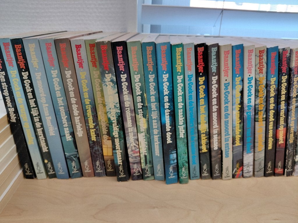 Baantjer boeken, Boeken, Ophalen, Gelezen, Diverse auteurs