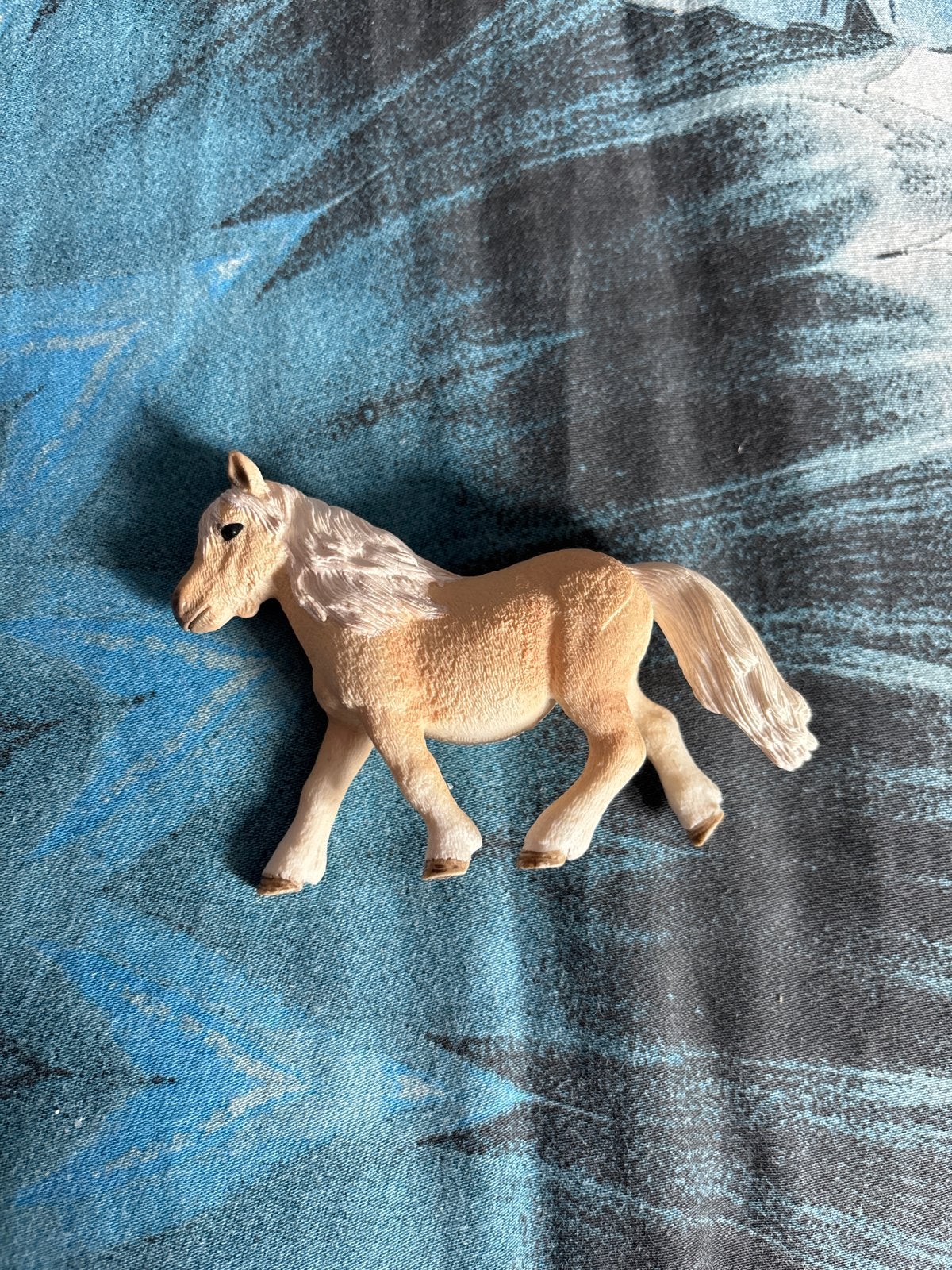 Schleich Shetlander merrie uit set 42484, Ophalen of Verzenden, Gebruikt