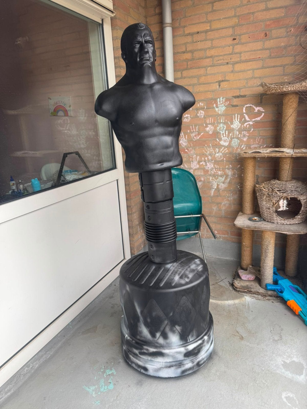 BOB boksdummy gevuld - goede staat, Ophalen, Gebruikt, Bokszak