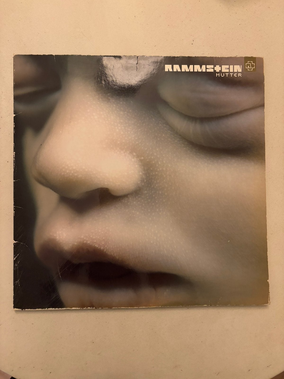 Lp 2001 rammstein - mutter vinyl vg+ zeer zeldzaam, Cd's en Dvd's, Ophalen of Verzenden, Zo goed als nieuw, 12 inch, Poprock