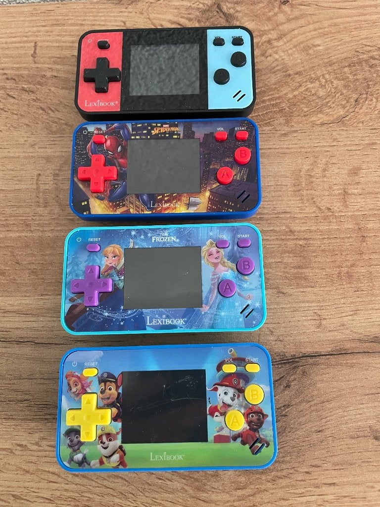 Lexibook Handheld console Cyber Arcade Pocket 4 stuks, Ophalen, Draadloos, Gebruikt