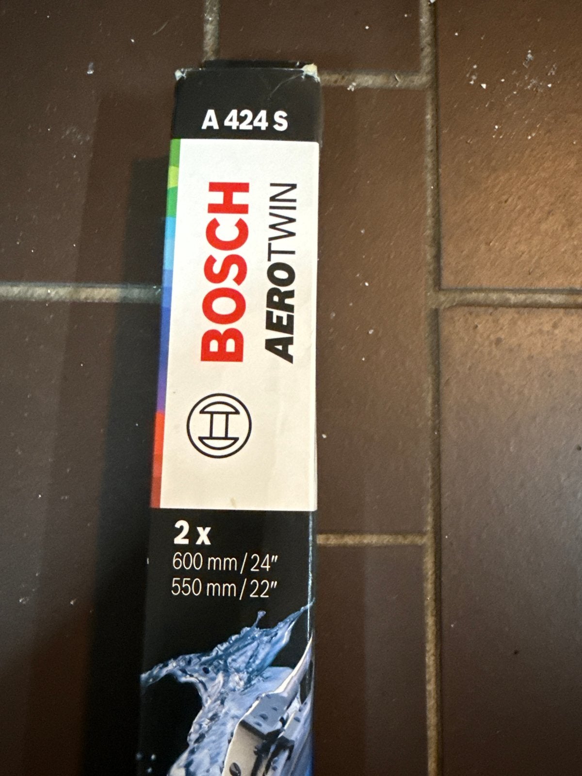 Bosch Aerotwin ruitenwissers A 424 S (2x 600mm/550mm), Ophalen of Verzenden, Nieuw, Mercedes-Benz