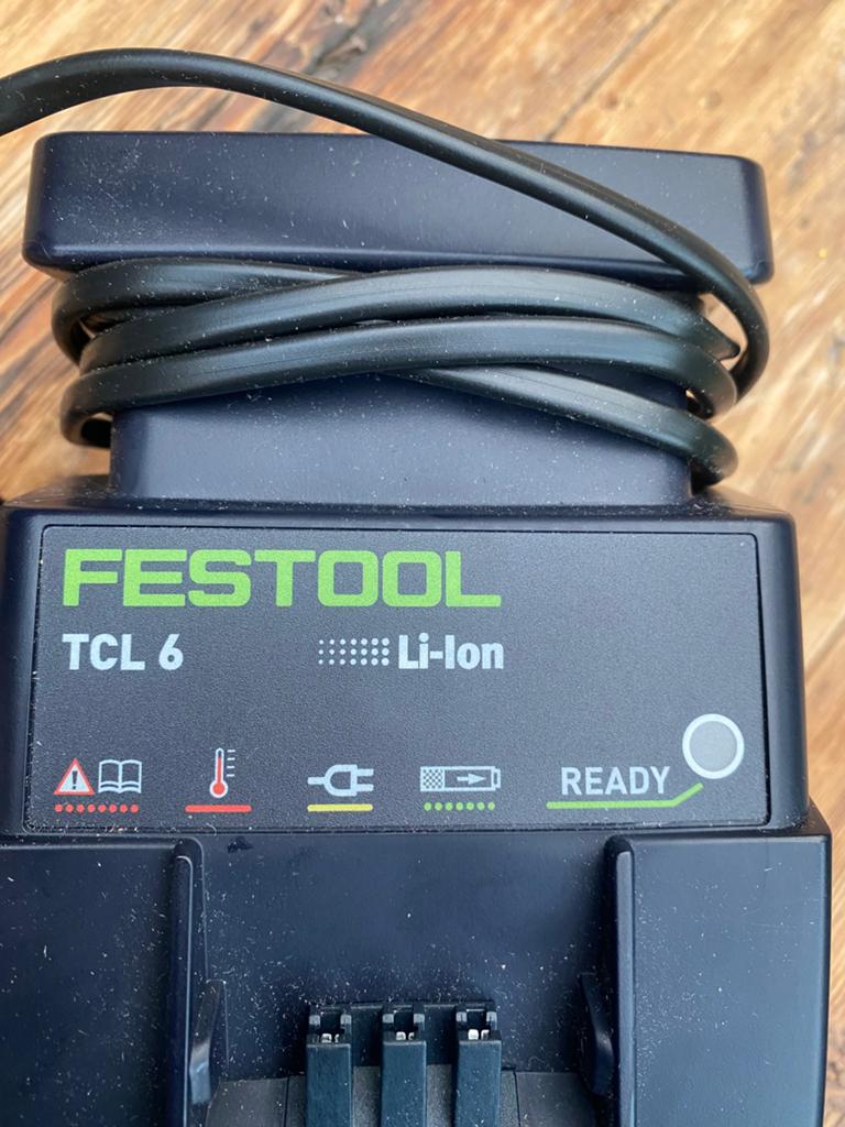 Festool TCL 6 Li-Ion Acculader, Doe-het-zelf en Verbouw, Gereedschap | Machine-onderdelen en Toebehoren, Ophalen of Verzenden
