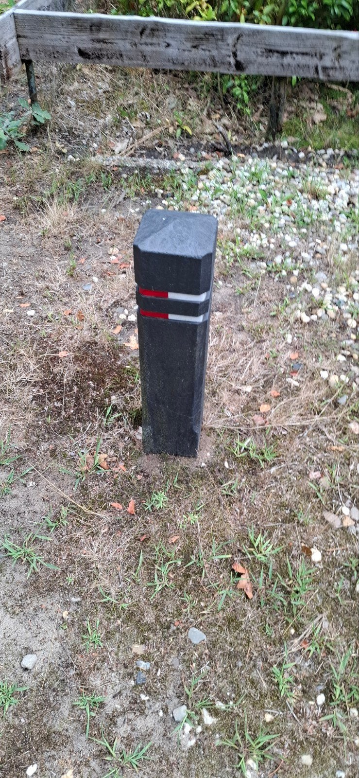 2 kunststof diamantkop paal - straat paal, Tuin en Terras, Palen, Balken en Planken, Ophalen, Minder dan 180 cm, Palen