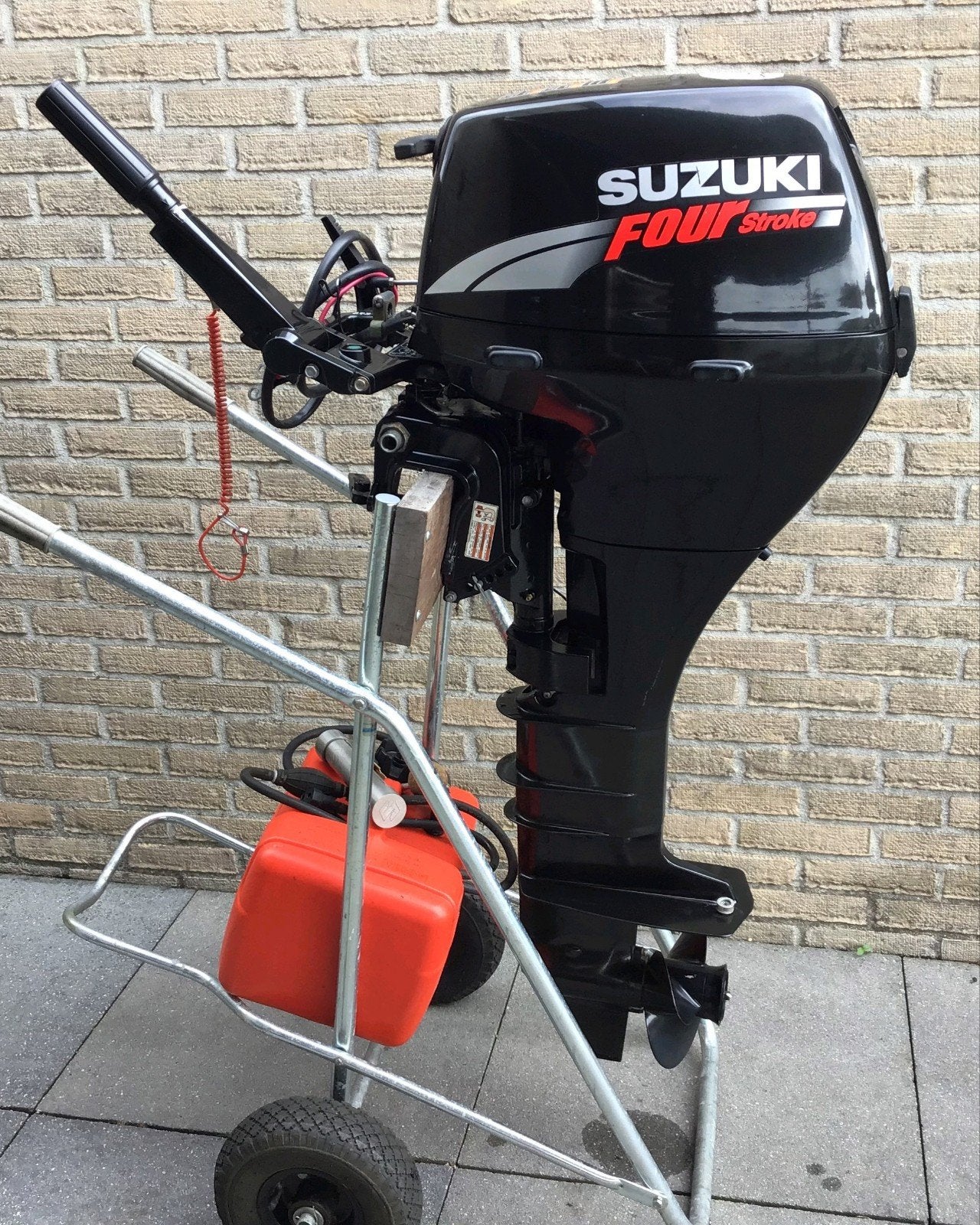 Zeer nette Suzuki 15pk 4Takt "electrisch  gestart ", Ophalen of Verzenden, Suzuki