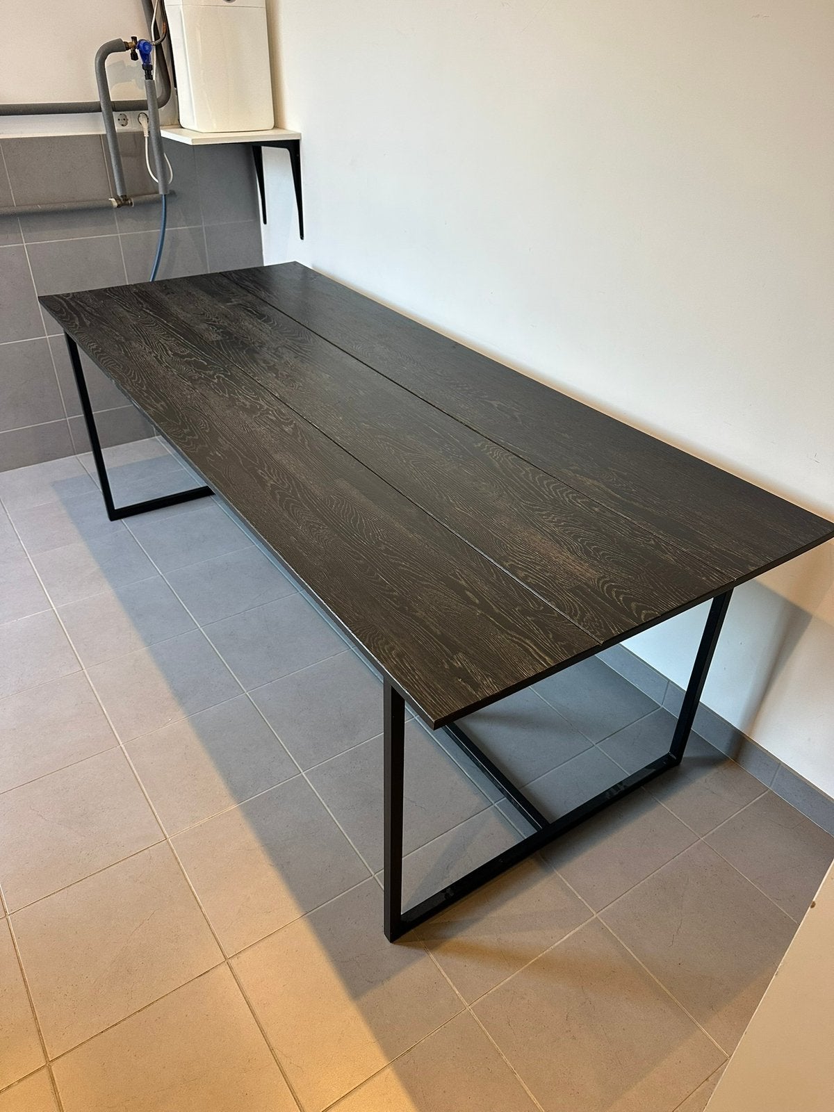 WOOOD eettafel - bezorgen mogelijk, Huis en Inrichting, Tafels | Eettafels, Zo goed als nieuw, 50 tot 100 cm, 200 cm of meer, Rechthoekig