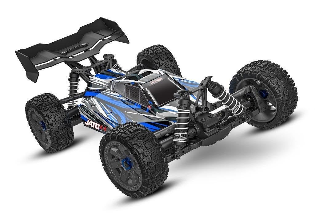 Traxxas Jato 4X4 BL-2S Buggy Blauw, Ophalen of Verzenden, Nieuw