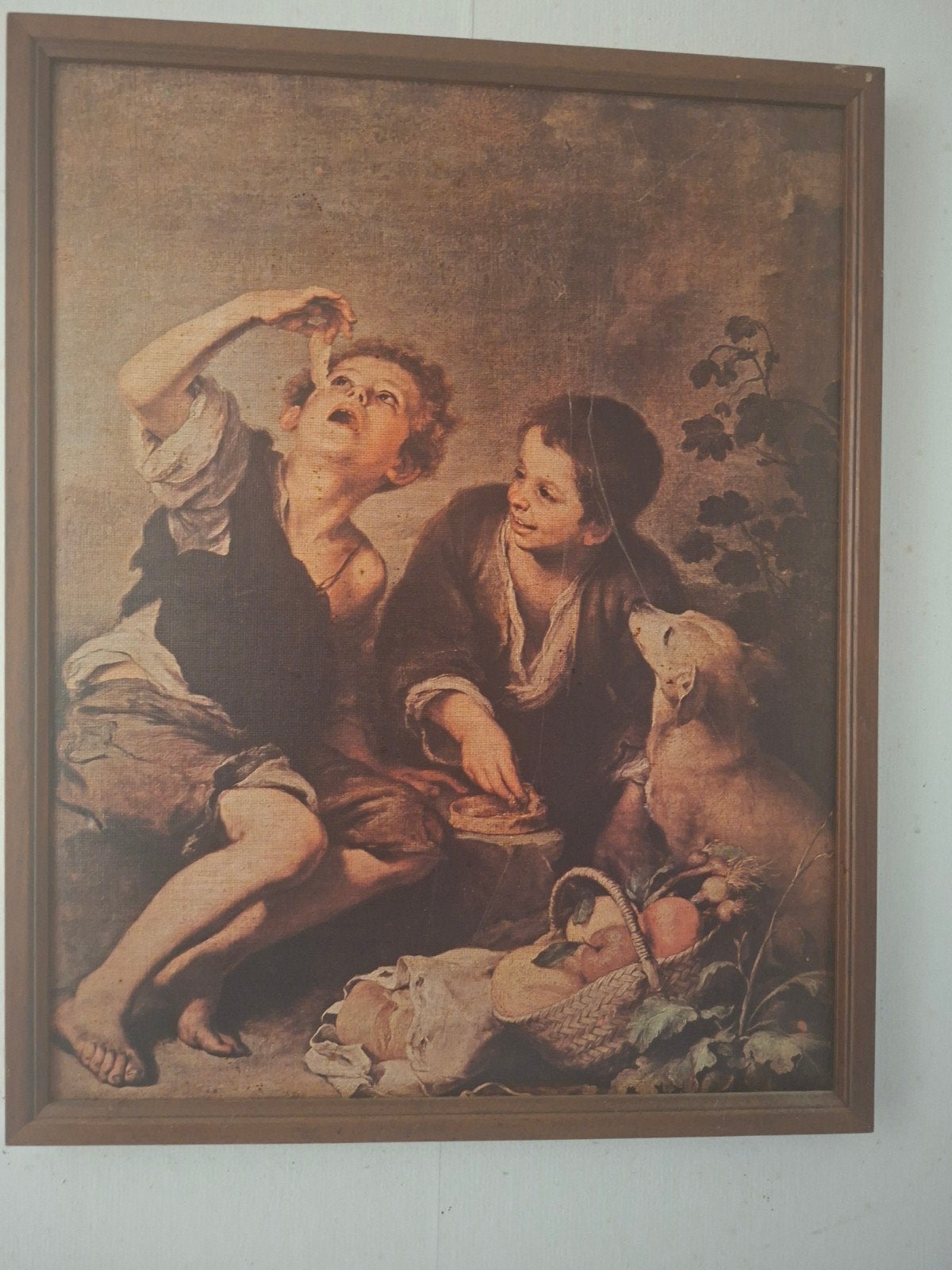 Children Eating a Tart of The Pie Eaters, Huis en Inrichting, Ophalen, 50 – 75, Gebruikt, Print